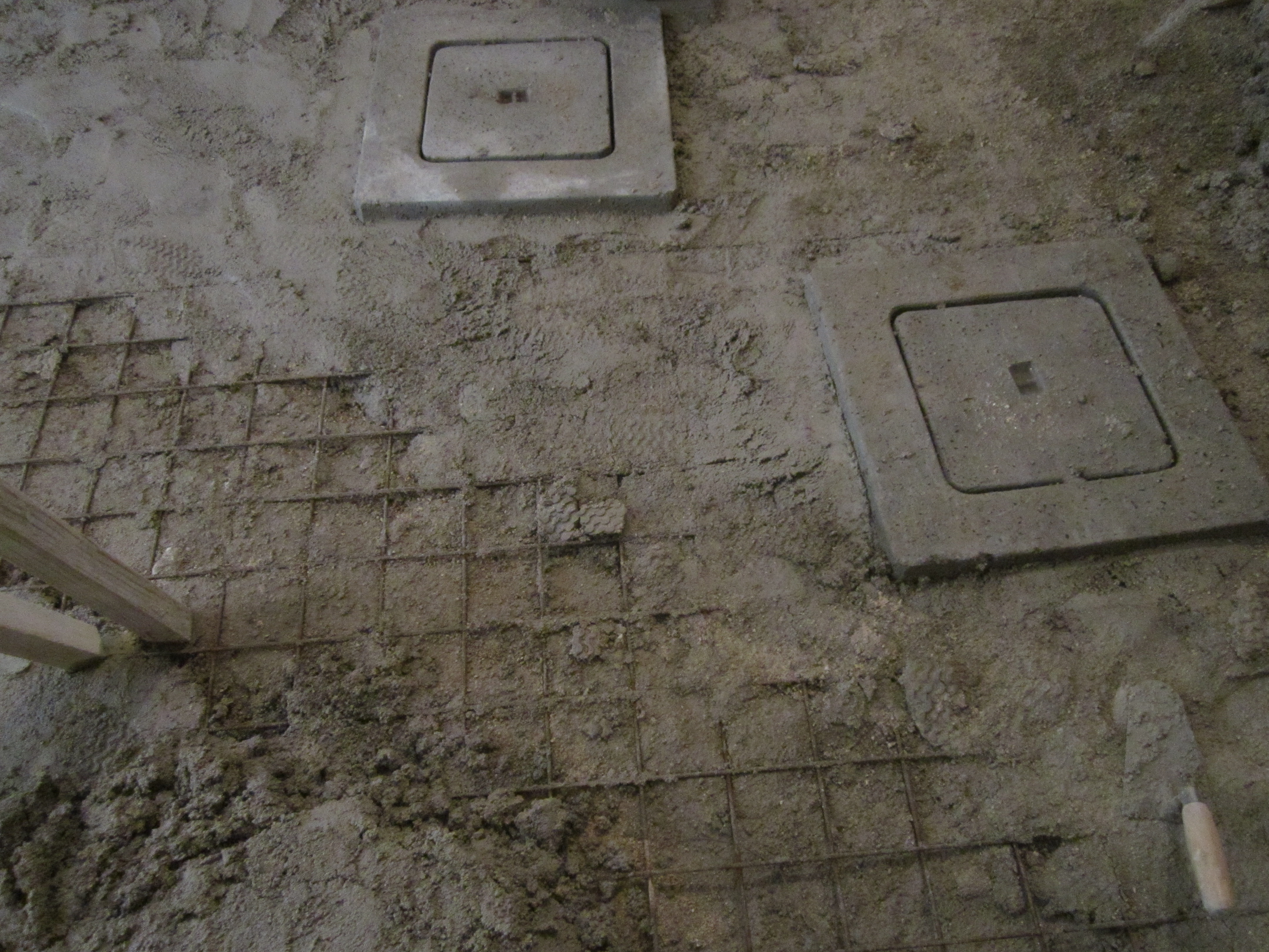 Massetto in cemento